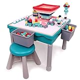 HOMCENT Table et Chaise pour Enfant 4 en 1-200 Grands