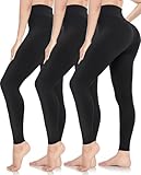 3-Pièces de Leggings Femmes - Pantalons de Sport pour