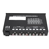 Égaliseur Graphique Audio de Voiture à 7 Bandes, Réglage