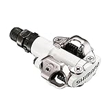SHIMANO Pedal M520 SPD Blanco-Con Calas SM-SH51 Taille