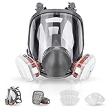 ZXICH Masque à Gaz Masque Anti Poussiere Masque de