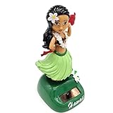 BommFu Figurine Solaire Dansante, Danseuse Hawaienne