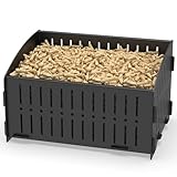 johgee Panier brûleur à granulés, 29 × 20 × 17 cm panier