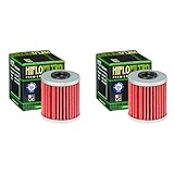 SBC Lot de 2 filtres à huile compatible avec KAWASAKI