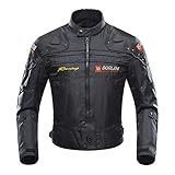 BORLENI Veste de Moto Hiver Coupe-vent pour Moto Équipement
