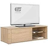 COMIFORT TV Stand - Table de Salon Moderne, Porte avec
