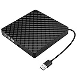 BEVA Lecteur de CD/DVD Externe USB 3.0 Lecteur de CD