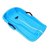 SOPOTUTU Luge Plastique Antidérapante pour Neige Traîneau