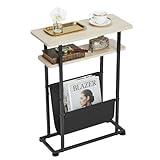ZEXVIDA Petite table d'appoint pour petits espaces