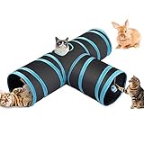 Tunnel Jeu Pet Tube Pliable Jouet pour Les Chats Lapins