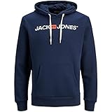 JACK & JONES Jjecorp Logo Sweat Hood Noos 12137054