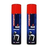 SILVER MATCH torch gaz refill 300 ml x2, Argent (Silver),