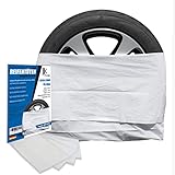 JK Trade® Ensemble de 4 Sacs à pneus de qualité supérieure