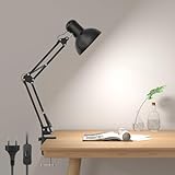 Lepro Lampe de Bureau Industrielle avec Pince Montage