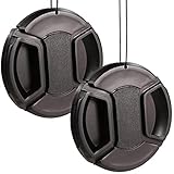 Lot de 2 cache-objectifs à clipser 46 mm pour Nikkor