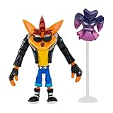 BANDAI Crash Bandicoot Figurines Biker Crash avec Masque