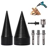 Pumwoy Foret de Fendage de Bois 45mm+32mm, Fendeuse