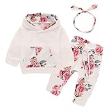 EDOTON Hoodies 2 Pièces Ensemble pour Bébé Fille Pantalons