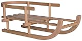 Holz - Wenzel 350413 - Luge de poupée Flocon de Neige,