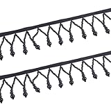 GORGECRAFT 2 Yard de Perles Glands Perlés Bordure 5.5cm