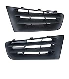 FINAO AUTOPARTS® - 2 x Grilles de calandre noires droite