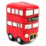 Puckator MB98 Tirelire Design Bus Anglais Céramique