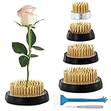 QWORK® 4 Pièces Grenouille de Fleur, Hérissons de Fleurs,