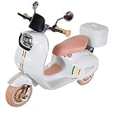Twinly SCOOTLY Moto électrique pour enfants avec télécommande,