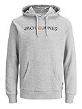 JACK & JONES Jjecorp Logo Sweat Hood Noos 12137054