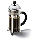 CHAMBORD Cafetière à piston, 3 tasses, 0.35 l, acier