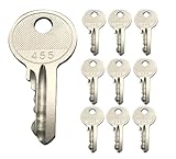 Shinekoo Lot de 10 clés d'allumage 455 pour chariot