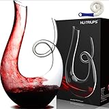 NUTRIUPS Carafe à Décanter en Forme de Cygne - Verre