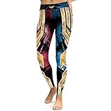 YJKGPZQLZ Yoga Legging Pantalon Imprimé Femmes Sport