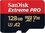 SanDisk 128 Go Extreme PRO microSDXC carte + adaptateur