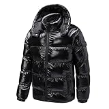 TONY BACKER Veste courte veste d'hiver brillante pour