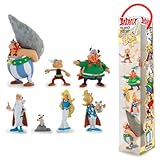 Plastoy- Figurine-Tubo Astérix-Le Village Gaulois-Lot