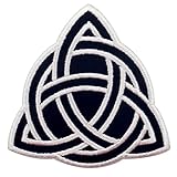 Symbologie celtique de Triquetra Brodé à Repasser ou