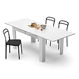 MOBILI FIVER, Table Extensible Cuisine, Easy, Blanc
