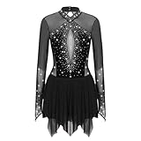 Oyolan Femme Justaucorps Patinage Artistique Gymnastique