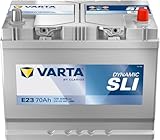 Varta Blue Dynamic E23 Batterie Voitures, 12 V 70Ah