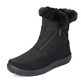Gracosy Bottines de Neige Femmes Filles, Chaussures