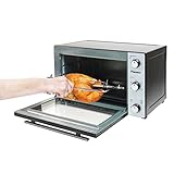 Bestron Mini-four 2 en 1 avec rôtissoire, 31 litres,