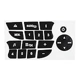 GAOHOU Stickers de réparation de Boutons Radio pour