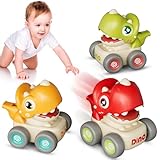 MOONTOY Jouet Voiture Bébé 1 an, Jouets Voiture Dinosaure