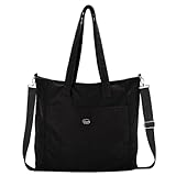 VASCHY Tote Bag Femme, Cabas Femme Grand en Velours