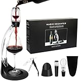 AUROAY Aérateur de Vin avec Support, Décanteur a Vin