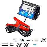 YOOREAL Tachymètre numérique, compteur horaire, rappel