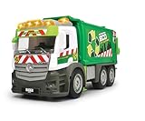 Dickie Toys Action Truck - Camion Poubelle avec Poubelle,
