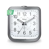 Mebus Réveil à Quartz, Silencieux sans tic-tac, Aiguilles