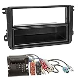 Sound-way Kit Montage Autoradio, Cadre Façade 1 DIN,